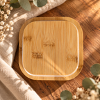 Personalisierte Vorrats- & Meal-Prep-Box aus Glas mit Bambusdeckel | Auslaufsicher
