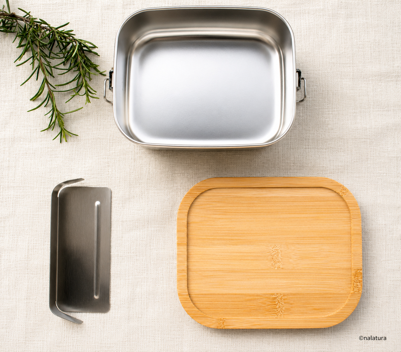 Dog Dad | Lieblings-Lunchbox aus Edelstahl & Bambus