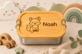 Fuchs | Lieblings-Lunchbox aus Edelstahl & Bambus
