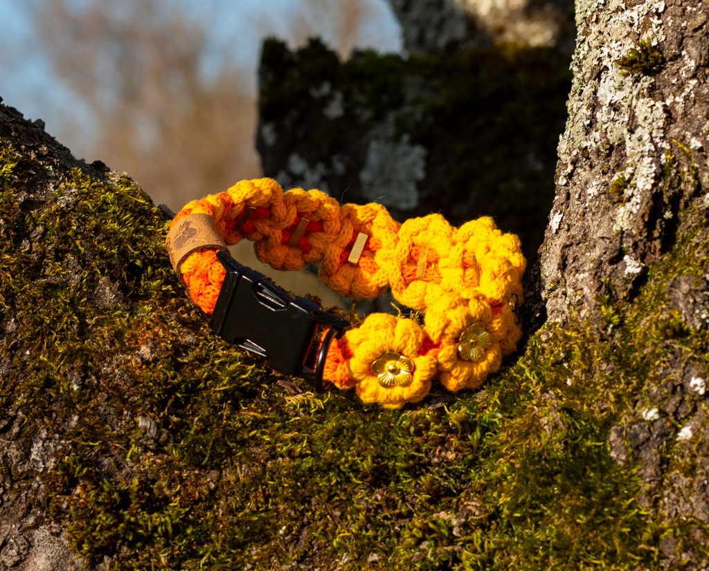 Halsband 'Sonnenblume'