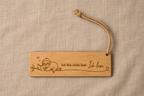 Engraved Bamboo Bookmark for Bookworms | 6 Designs for Book Lovers & Avid Readers
