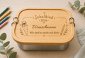 Schulkind 2026 | Lieblings-Lunchbox aus Edelstahl & Bambus