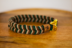 Halsband 'V-Wald' aus weicher Baumwolle mit stabilem Kern