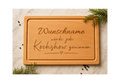 ... würde jede Kochshow gewinnen | Lieblings-Schneidebrett aus Buche mit deiner Wunschgravur